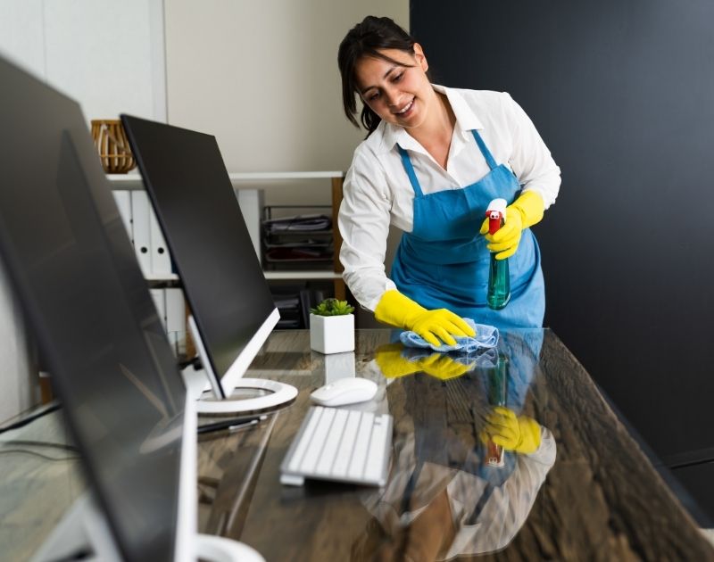 Office Desk Sanitation