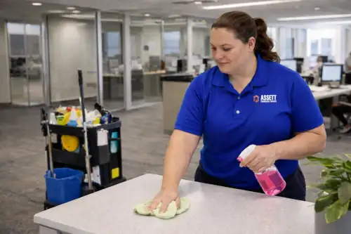 Commerical Office Cleaning by Assett Commercial Services