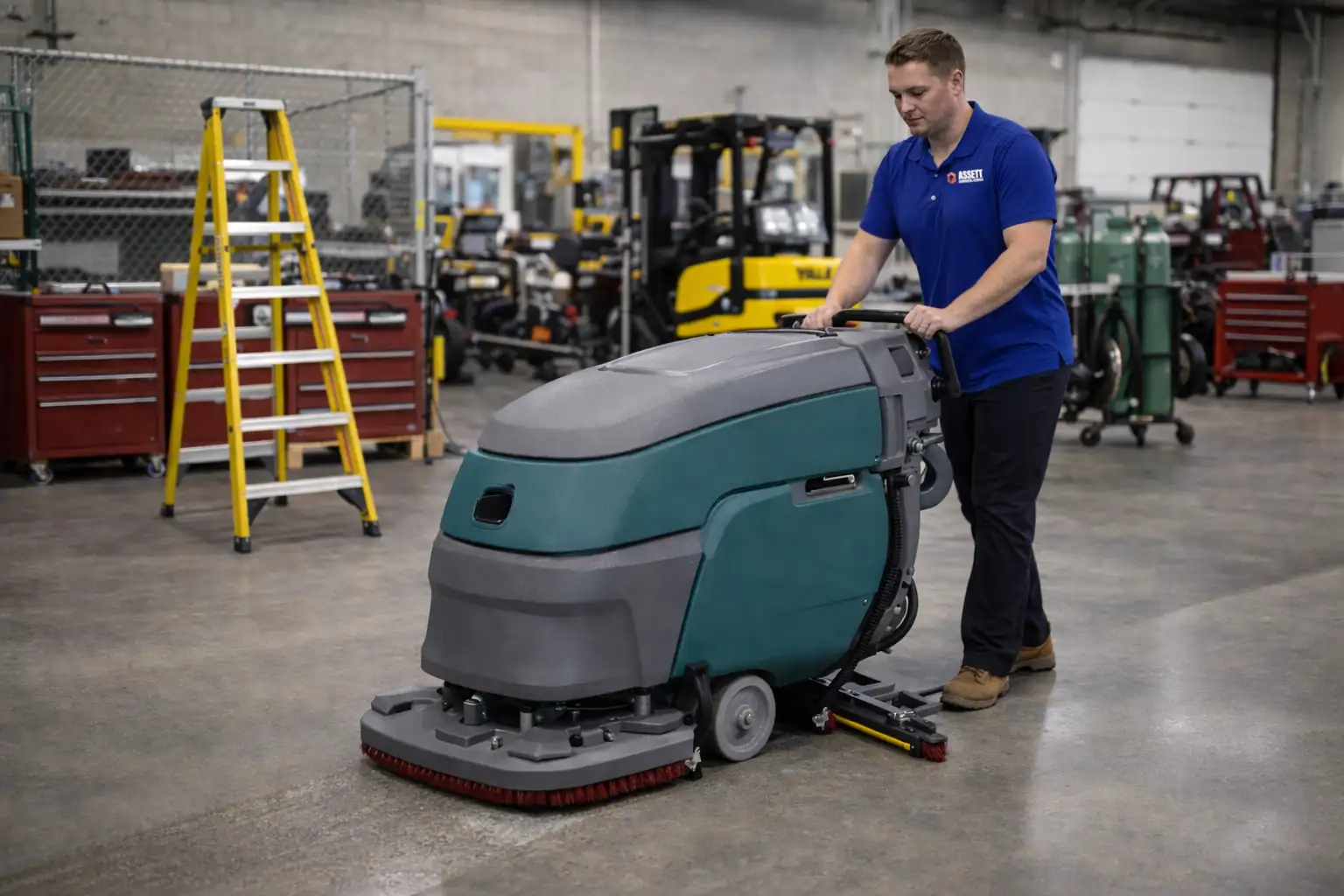 Manufacturing Facility Cleaning by Assett Commercial Services