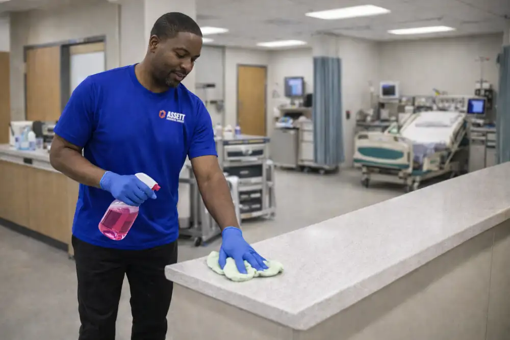 Medical Facility Cleaning by Assett Commercial Services