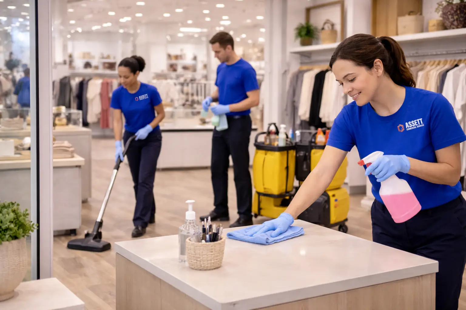 retail store cleaning