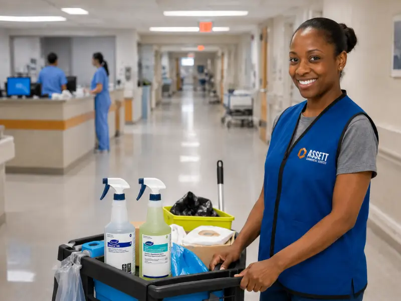Healthcare Cleaning with Assett